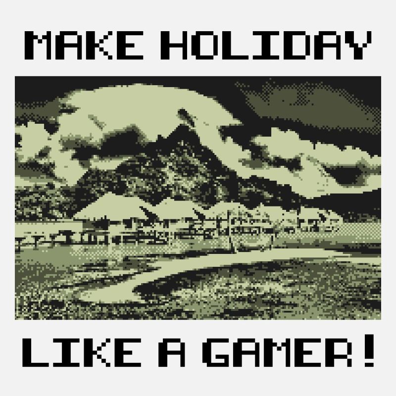 FAITES DES VACANCES COMME UN JEU (affiche)