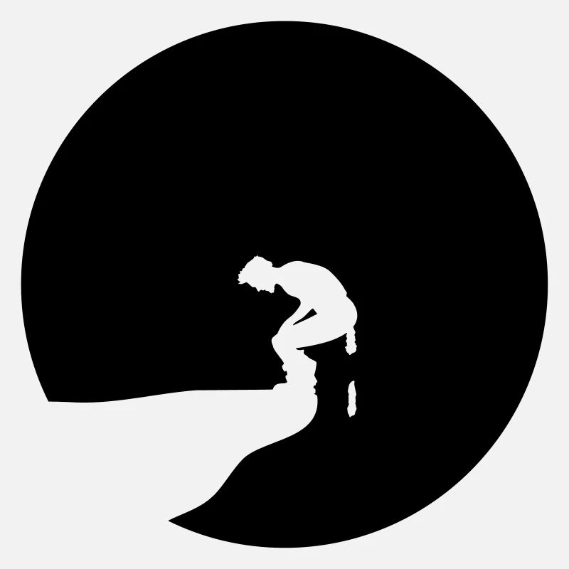 design logo klippe sonne mond nacht werwolf groß k