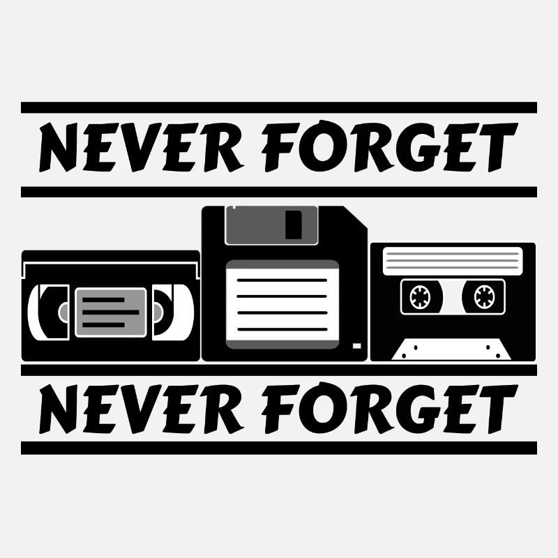 Jamais oublier la cassette VHS des années 80