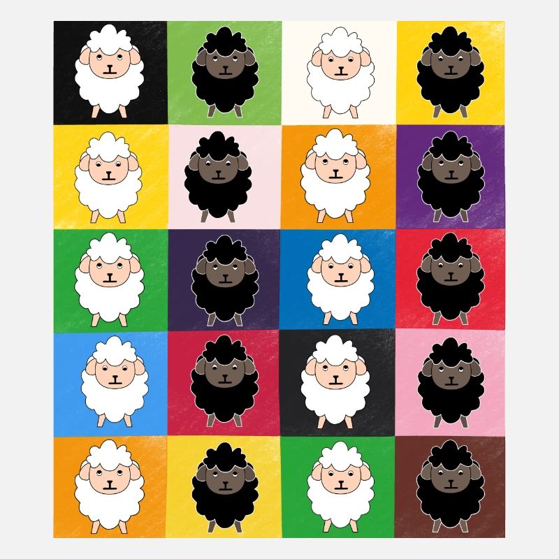 Moutons patchwork