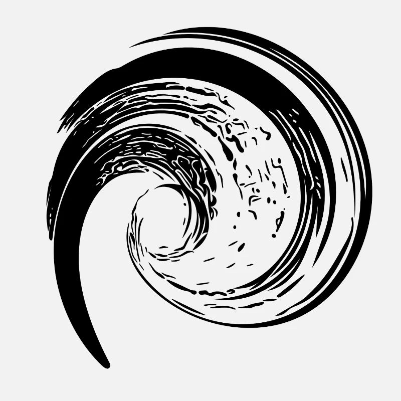 Rotated Shaft Whirlpool Formation