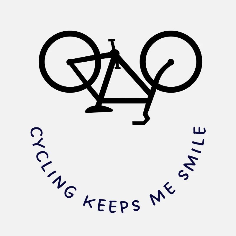 cycling keeps me smile