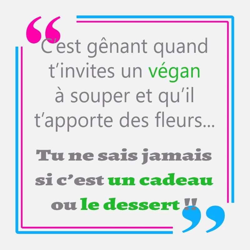 Inviter un végan
