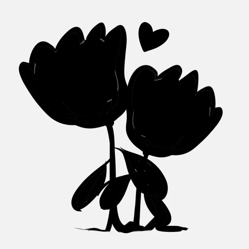 Fleurs Roses Symbole de la plante