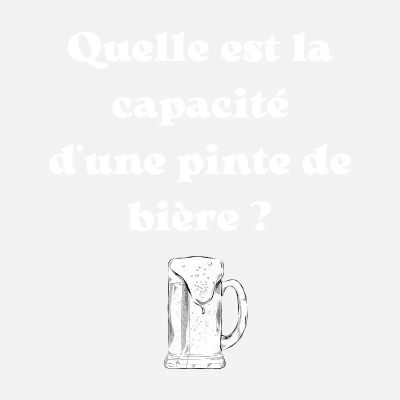 Quelle est la capacité d une pinte de bière ?