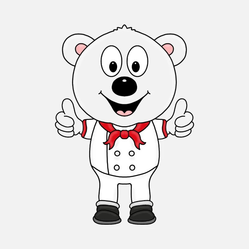 EISBÄR - KOCH - BÄCKER - BERUF - TIER - JOB