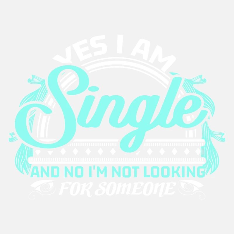Single Solo Spruch Geschenkidee