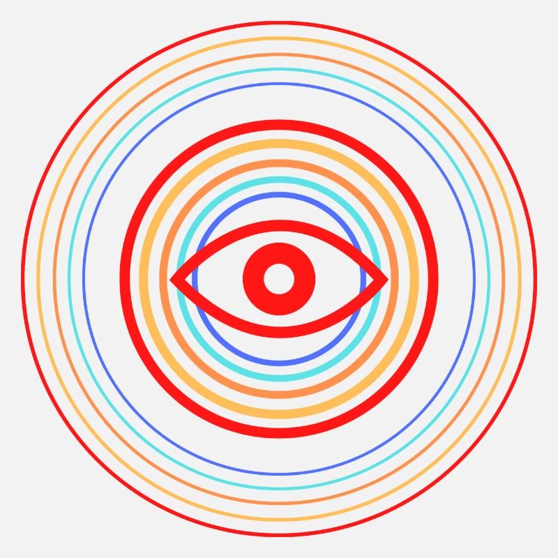 Red Eye in Circles