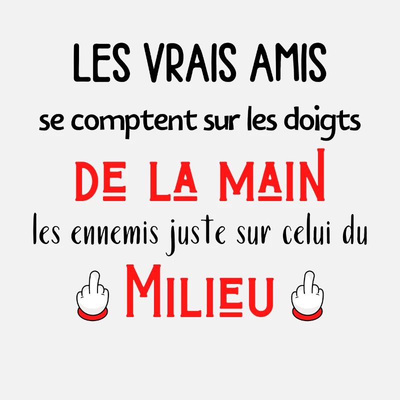 les vrais amis se comptent sur les doigts