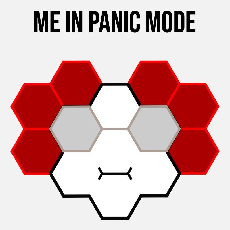 Me in panic mode