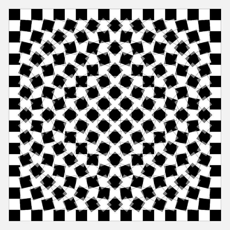 Optical Art - Psycho Chess