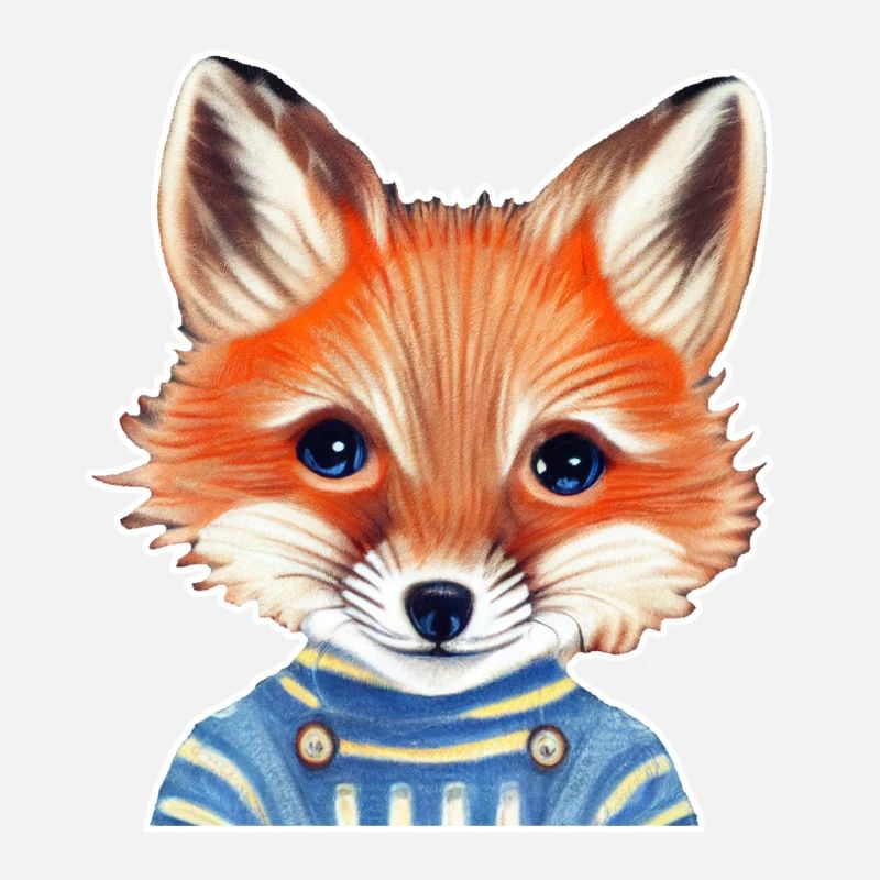 Fuchs mit Pulli