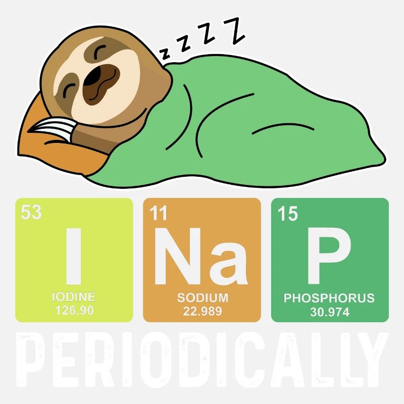I take a nap regularly, funny nick