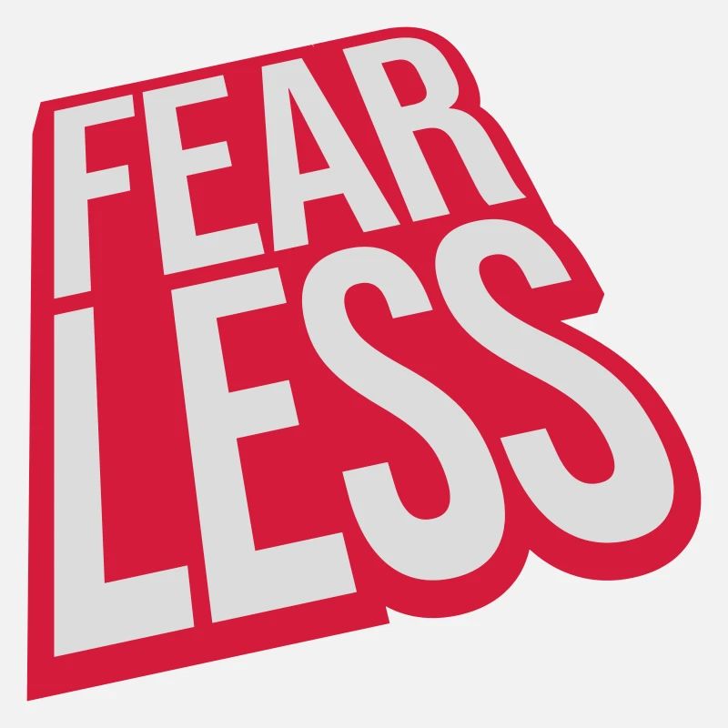 fearless Text Quote Design