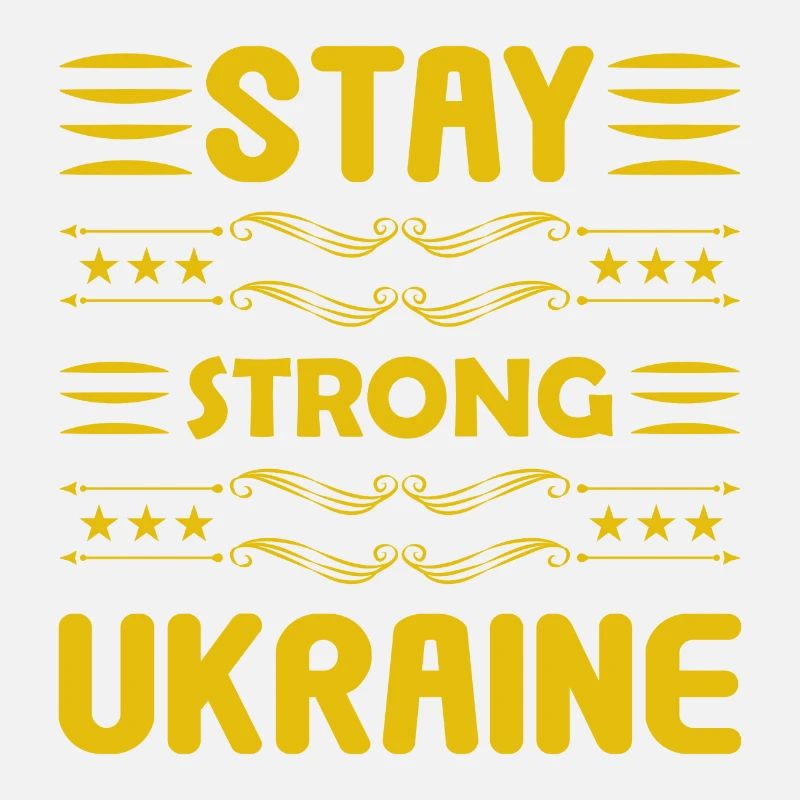 Bleib stark in der Ukraine