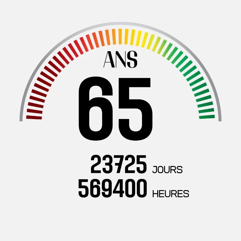 Anniversaire 65 ans Compteur