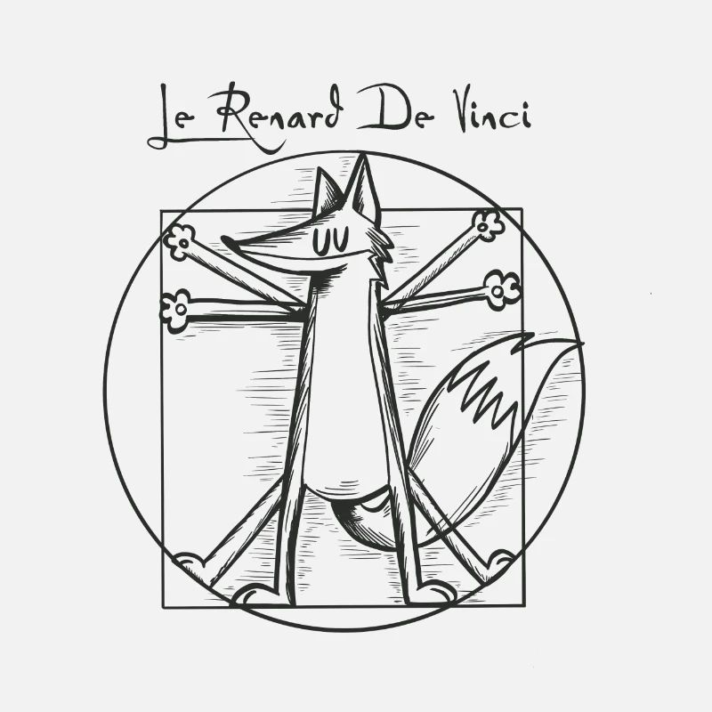Le Renard de Vinci black