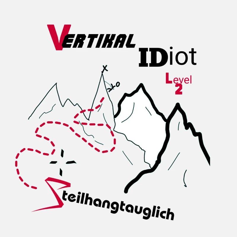Vertical Idiot level 2 White Edition