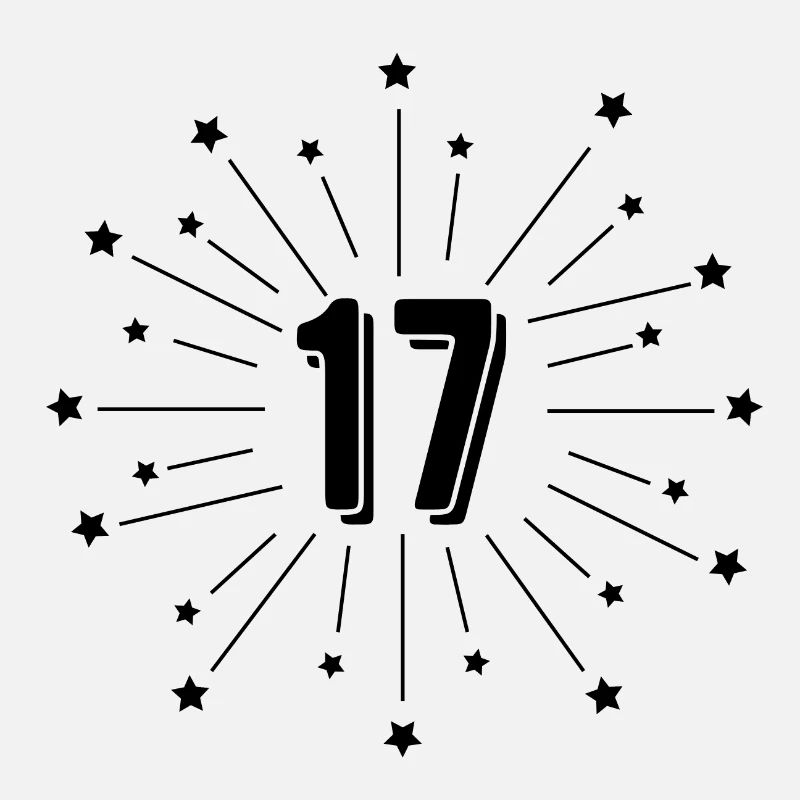 17. Sternjubiläum - 17-jähriges Geschenk