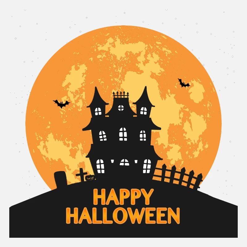 Joyeux Halloween maison hantée