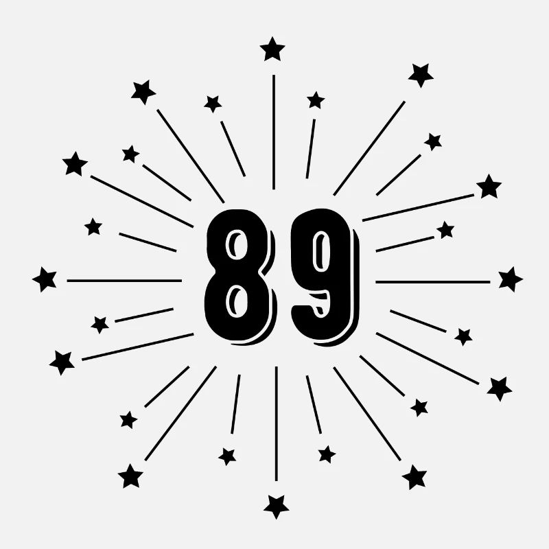 89. Sternengeburtstag - Geschenk 89 Jahre