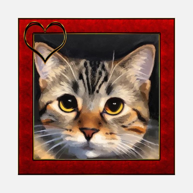 Katze im Rahmen 1