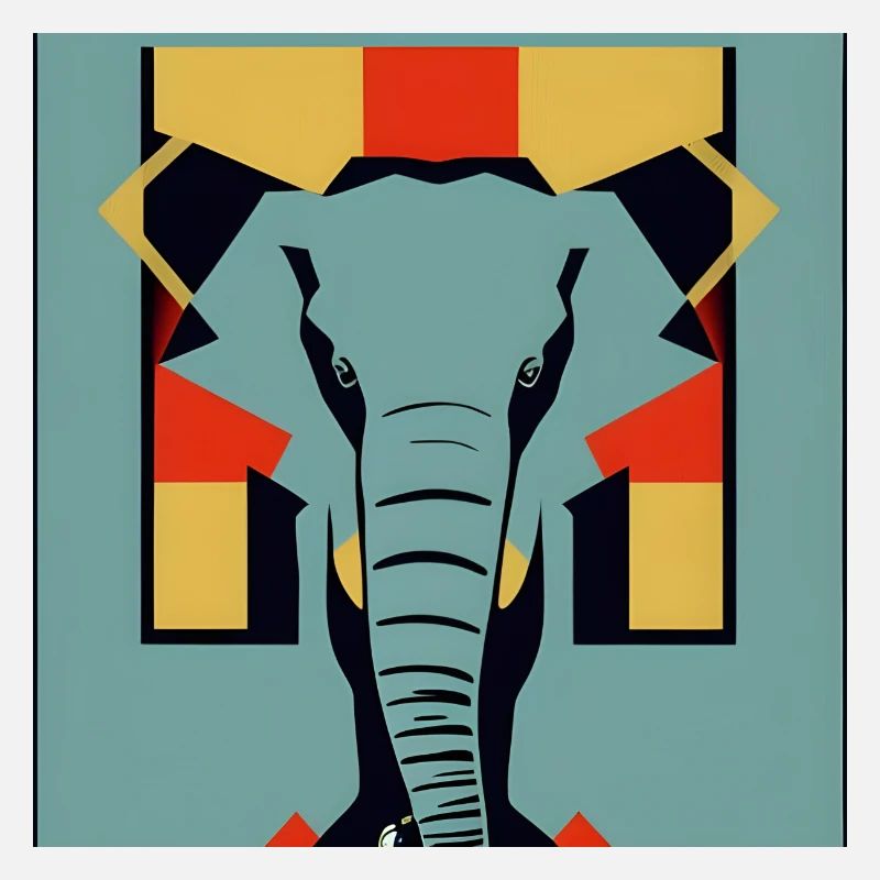 Elefant Pop-Art