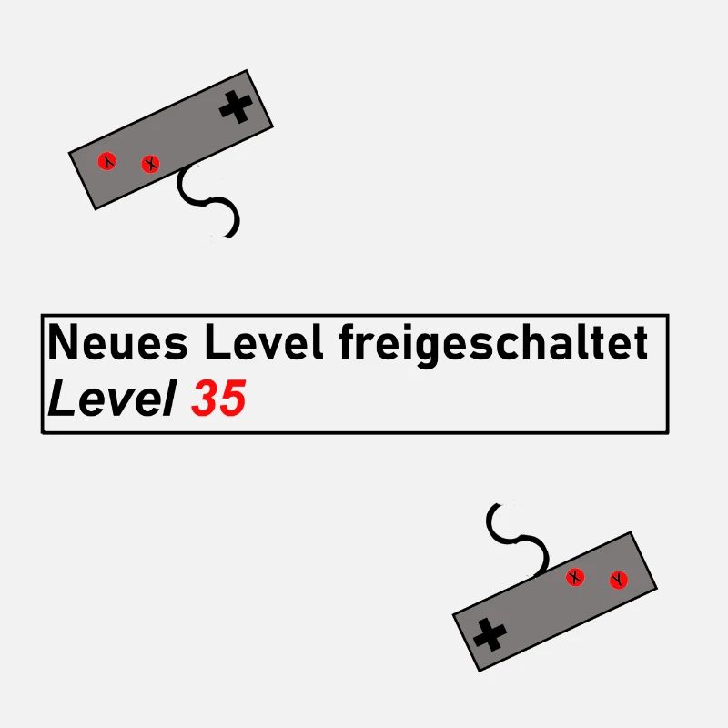 Geschenkidee Geschenk Level Up Gaming Geburtstag