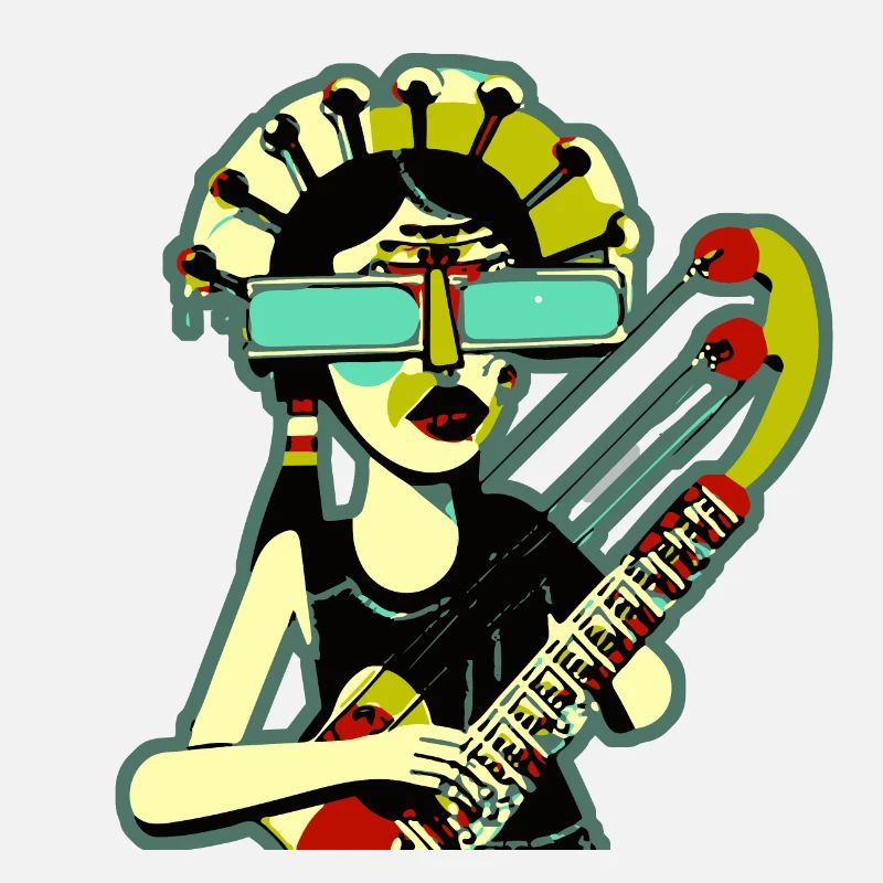 Musik-Mädchen