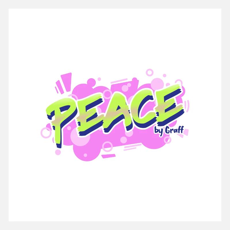 graffiti logo maker featuring bubbly graphics
