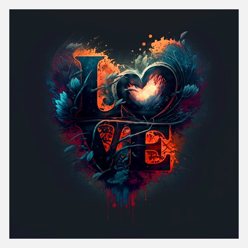 Illustration Saint-Valentin tendance