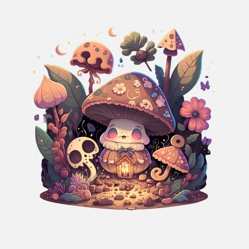 Cottage Core Mushroom
