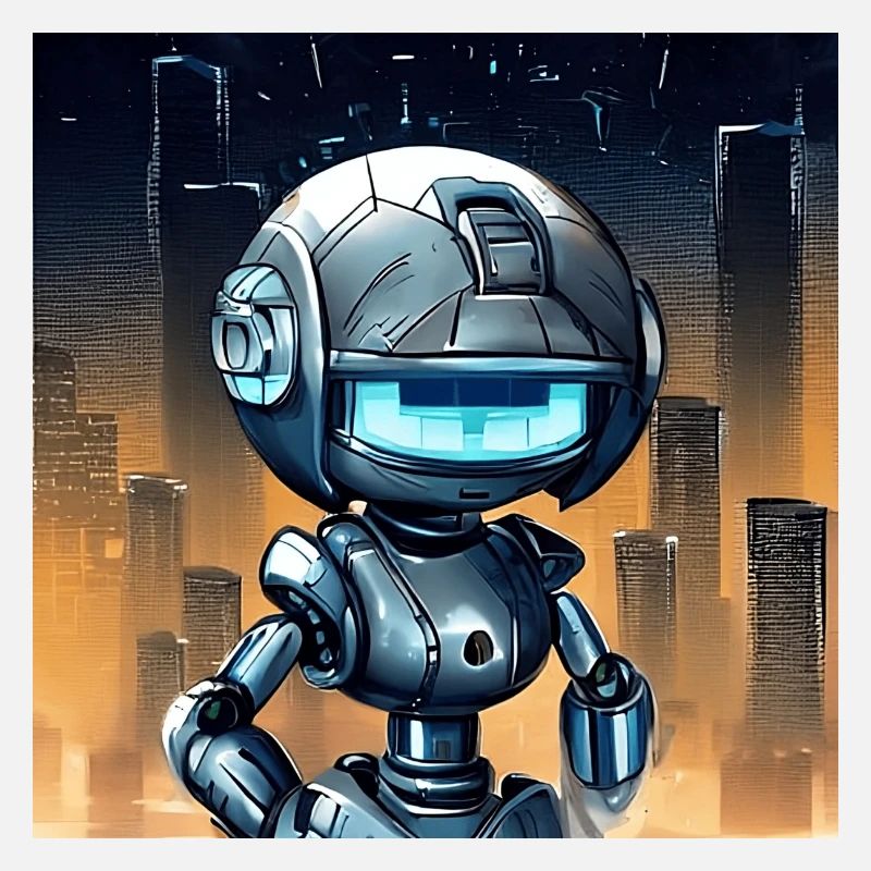 Süßer Roboter