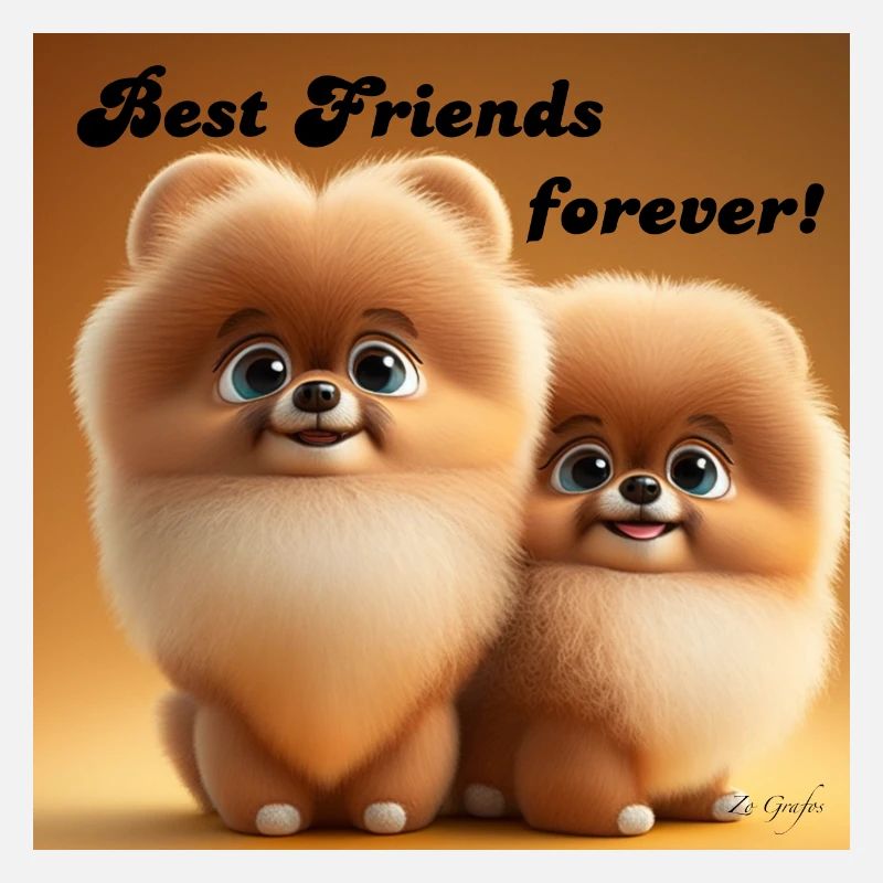 POMMERANIAN 2 BFF chiots mignons petit mignon