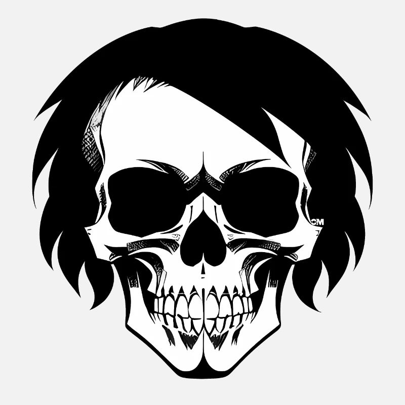 Cosmic Mirror Style Skull