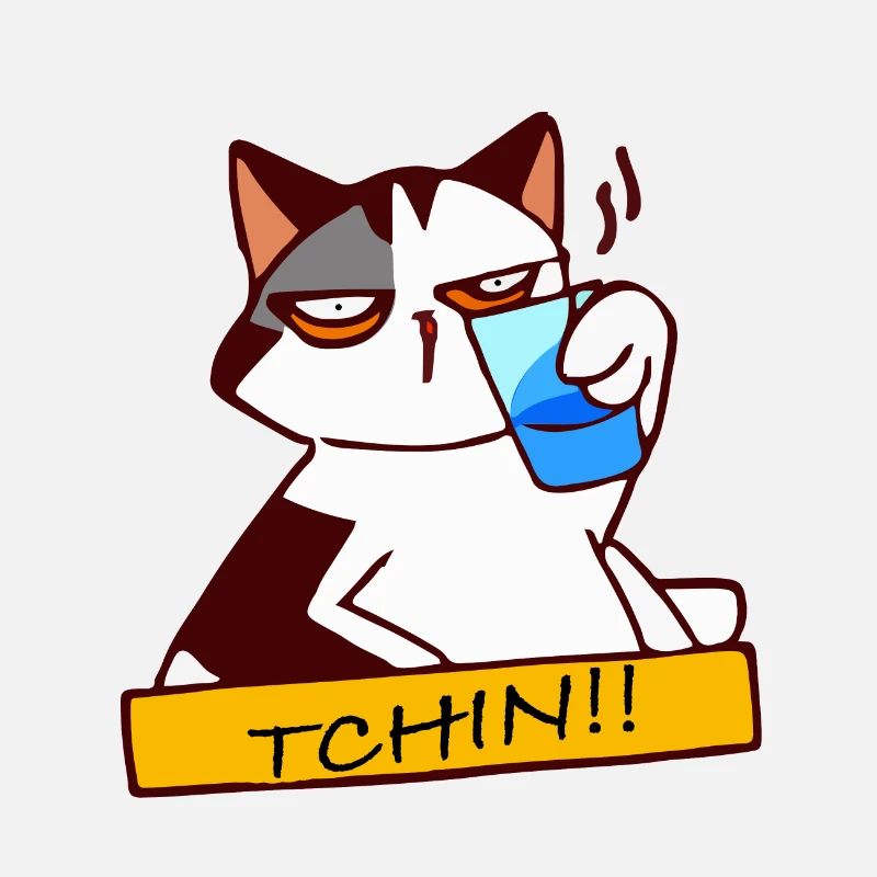 Tchin le chat