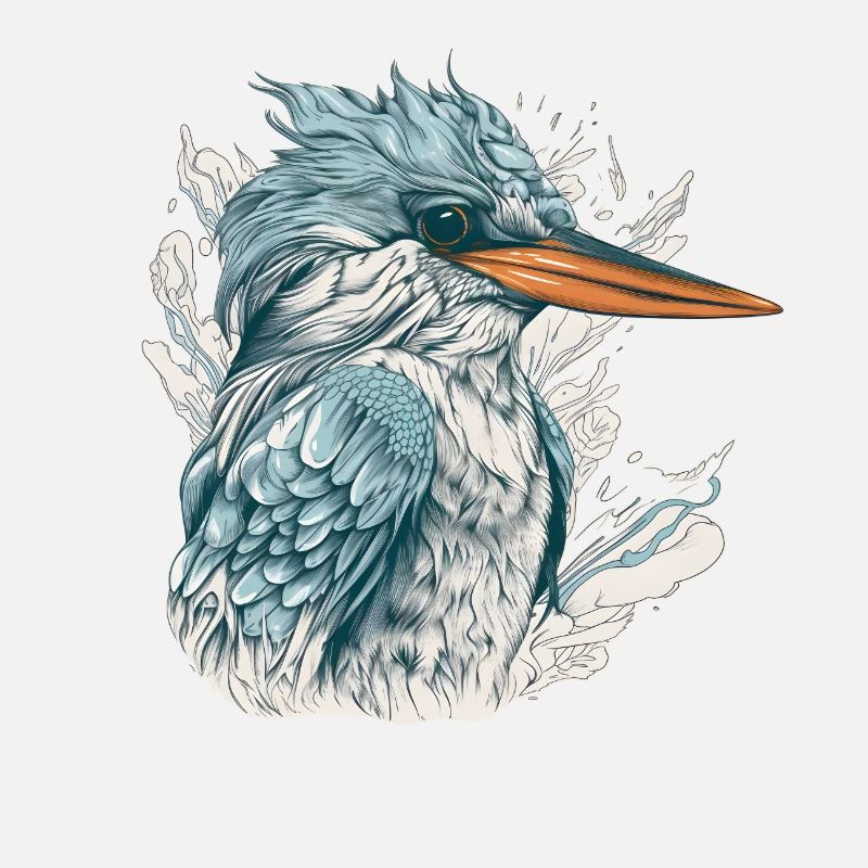 Eisvogel nah
