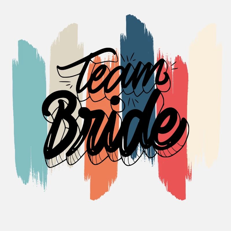 Regenbogen Brautteam