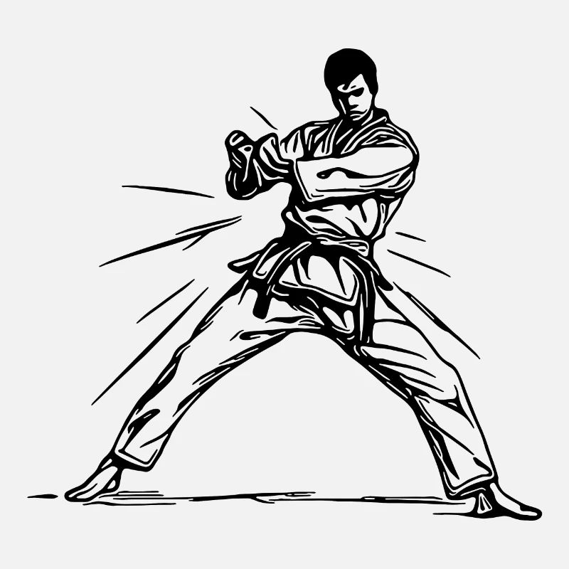 Karate Turnier Sparring Meisterschaft Partner