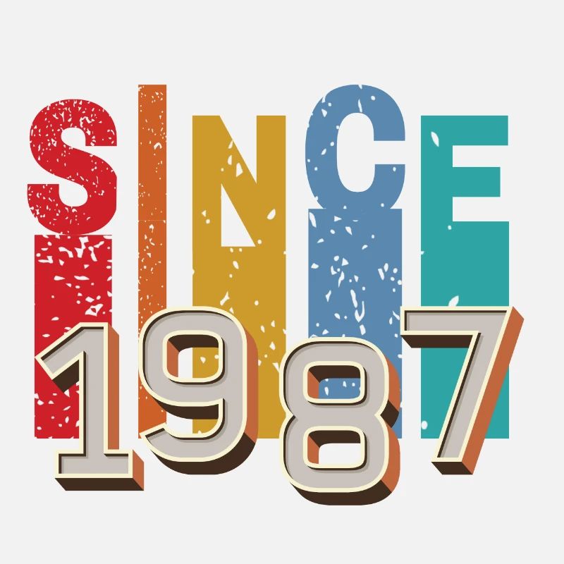 Since 1987 retro