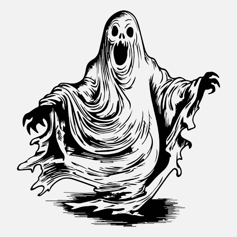 Ghost Ghosts Witching Hour Halloween