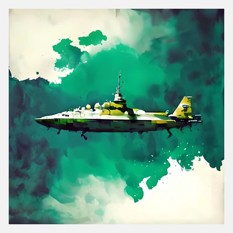 Space submarine fighter jet
