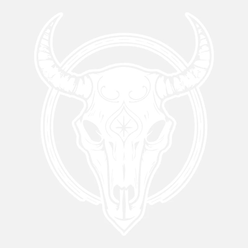 Cow Skull Boho