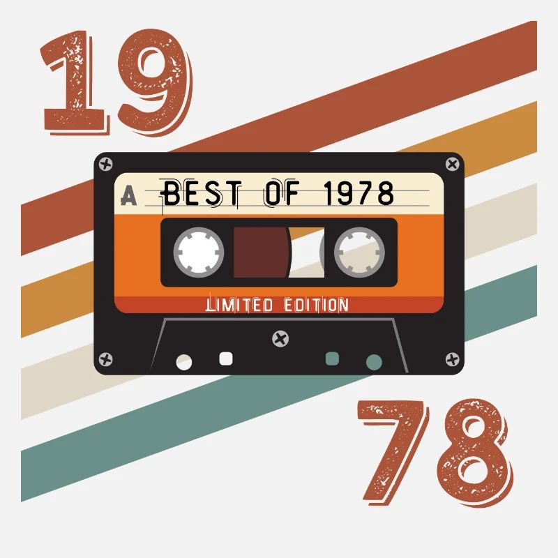 1978 Retro-Vintage-Jubiläum