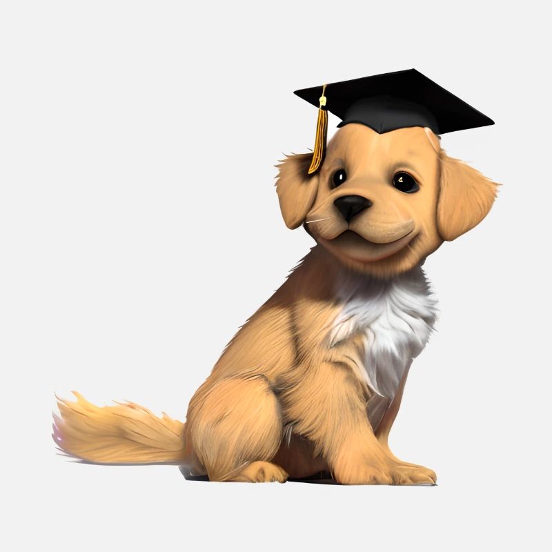 Bachelor Labrador Graduation Study Dogs