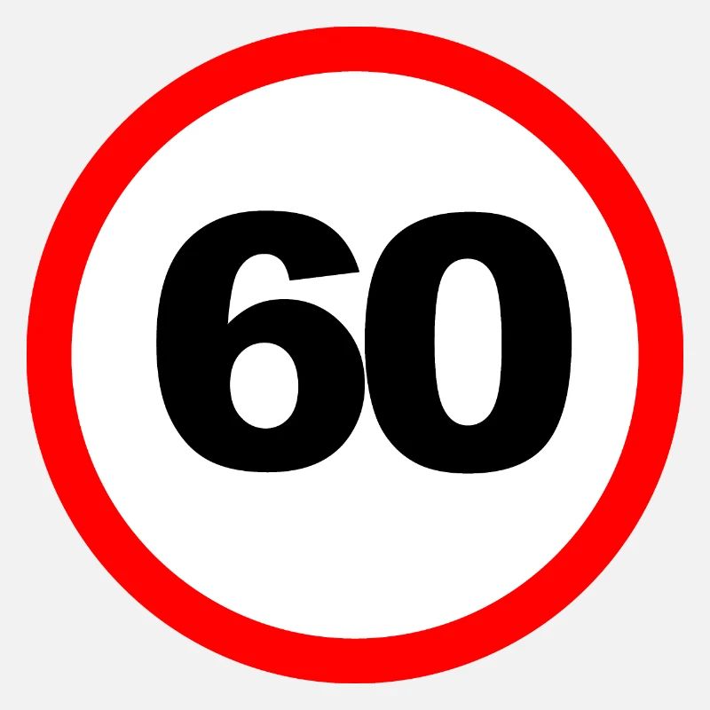 60. Geburtstag Design