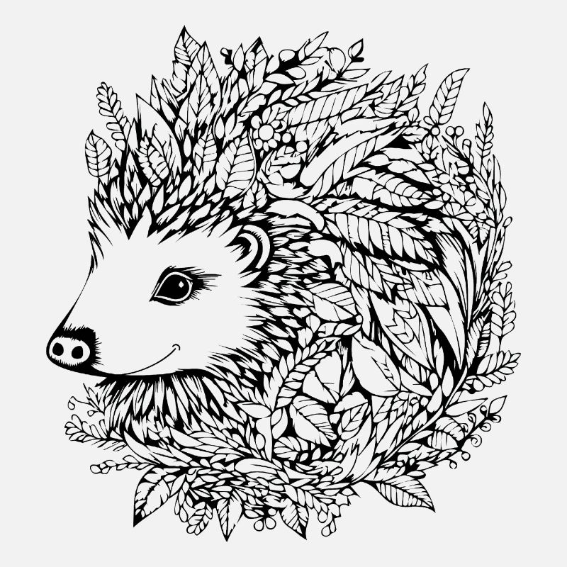 Igel Wald Stachelig Tier