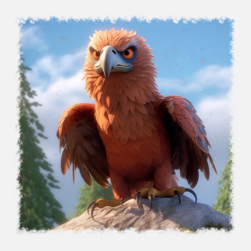 Cooler Adler