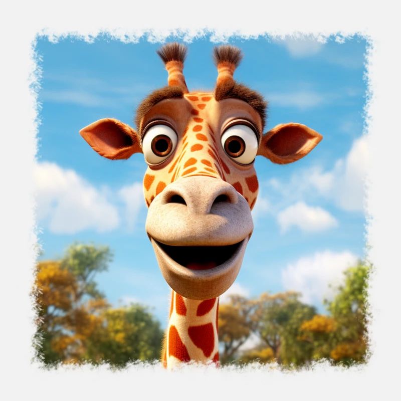 Niedliche Giraffe