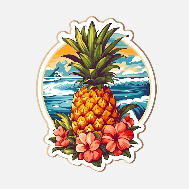 Pineapple Beach - Floral Summer Holiday Tea
